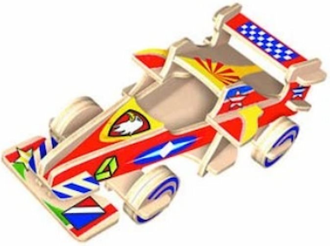 Dřevěné 3D puzzle
