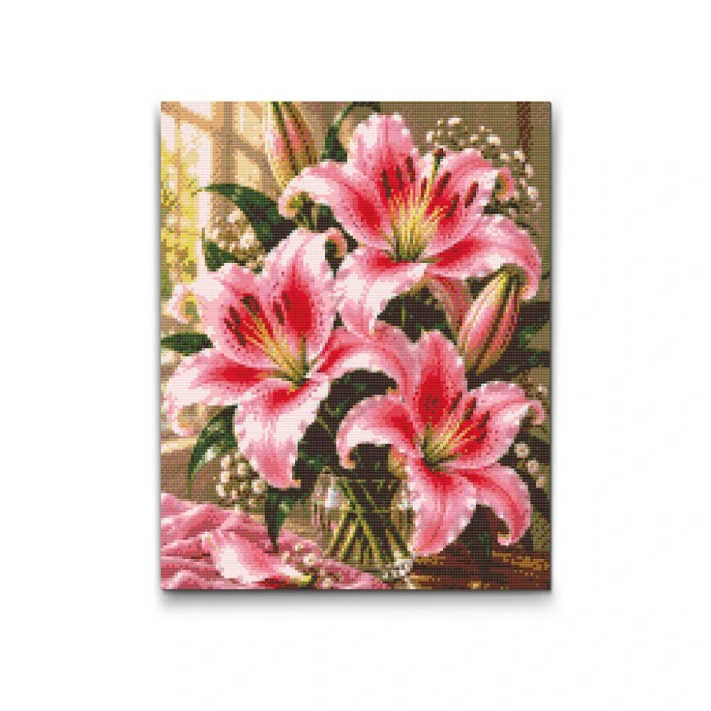 Diamond Painting - Pink Lily