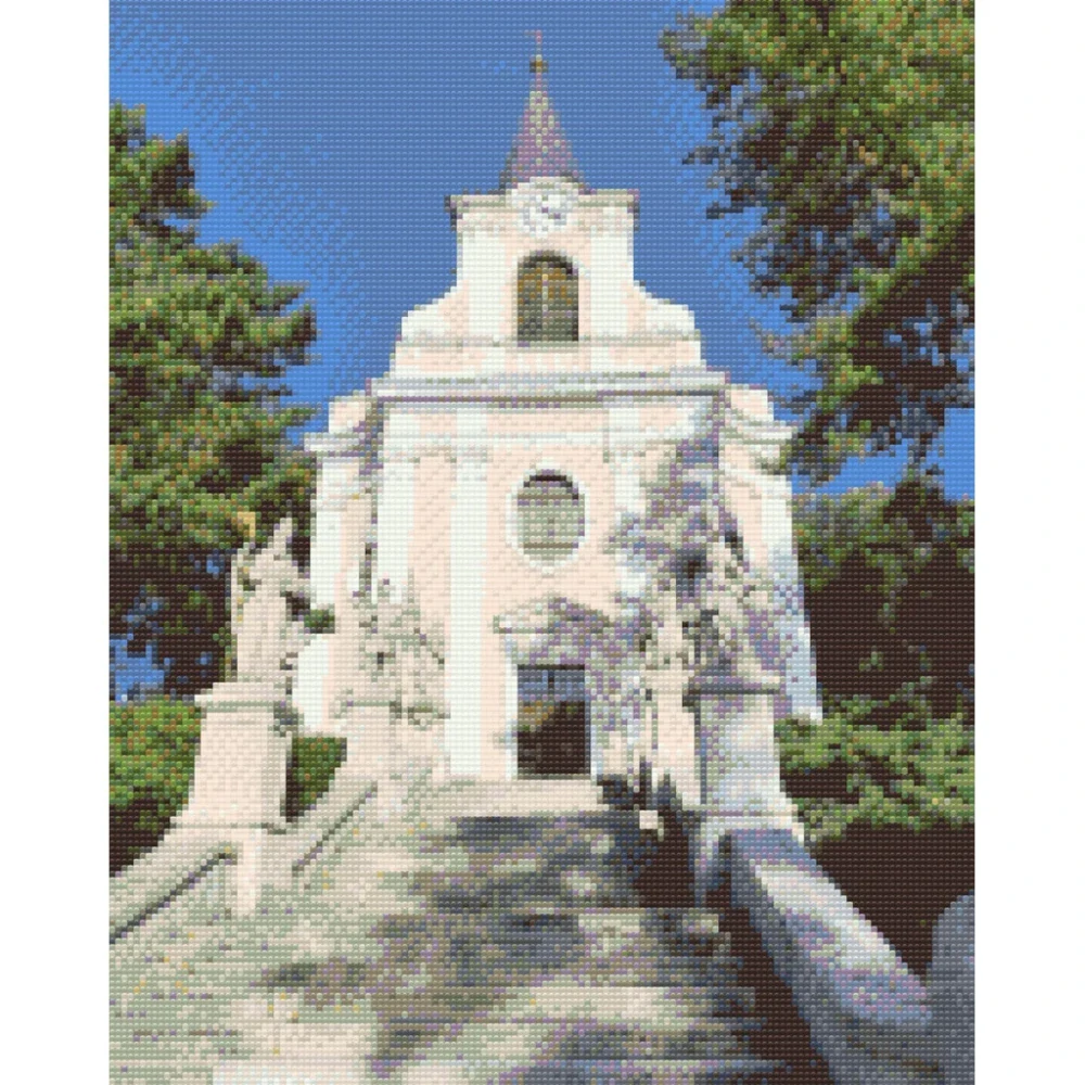 Diamond Painting - Holy Cross Church Zidlochovice