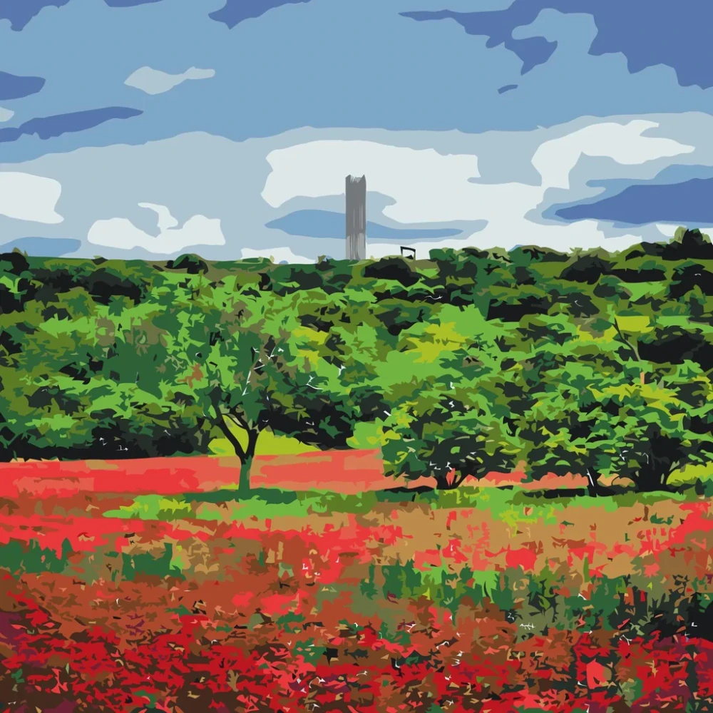 Paint by Number - Acacia Tower Zidlochovice