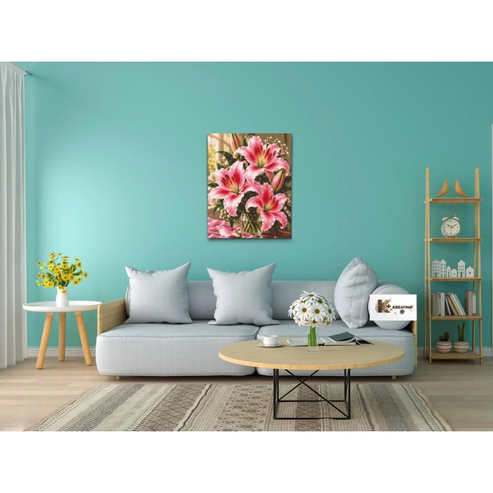 Diamond Painting - Pink Lily